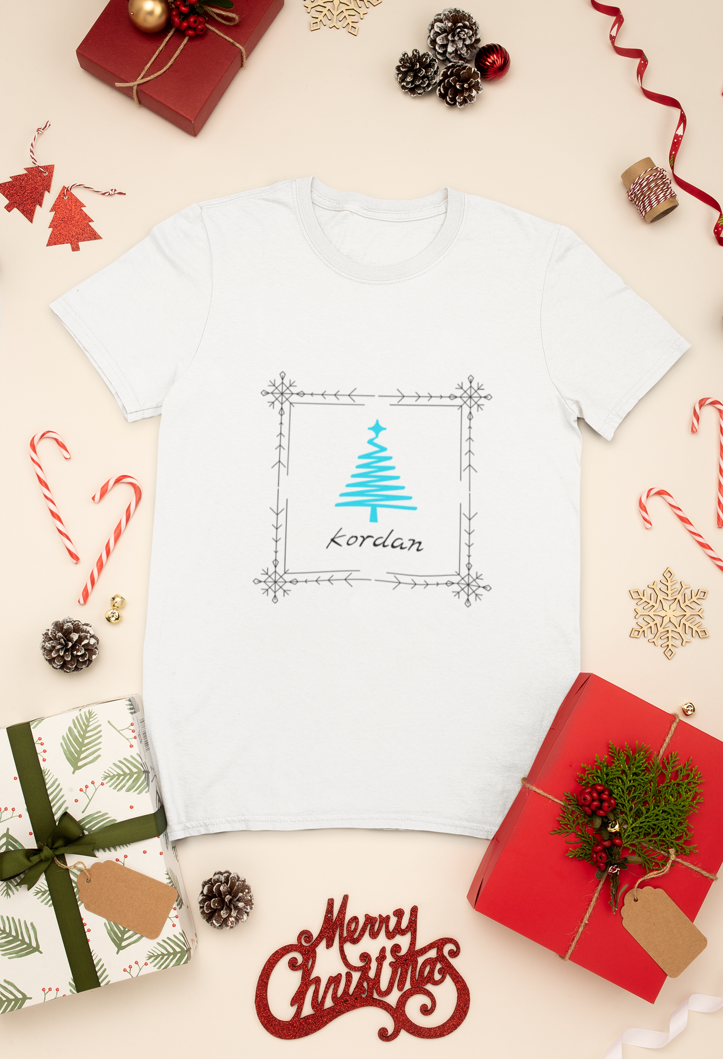 T-Shirt biały dorośli edycja świąteczna limitowana