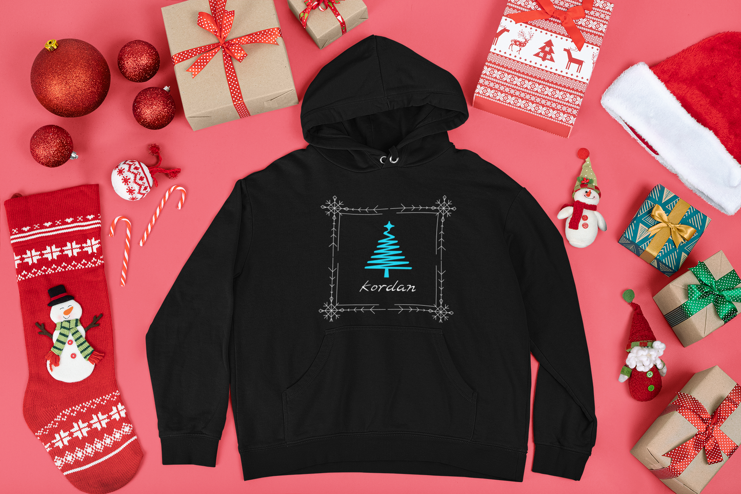 Bluza czarna limitowana edycja świąteczna dziecięca