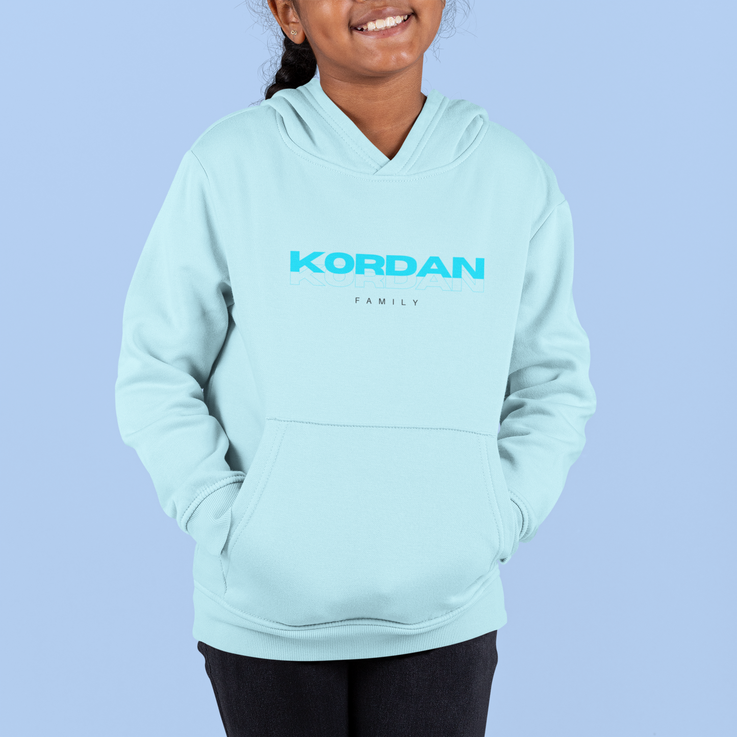 Bluza dziecięca niebieska logo Kordan