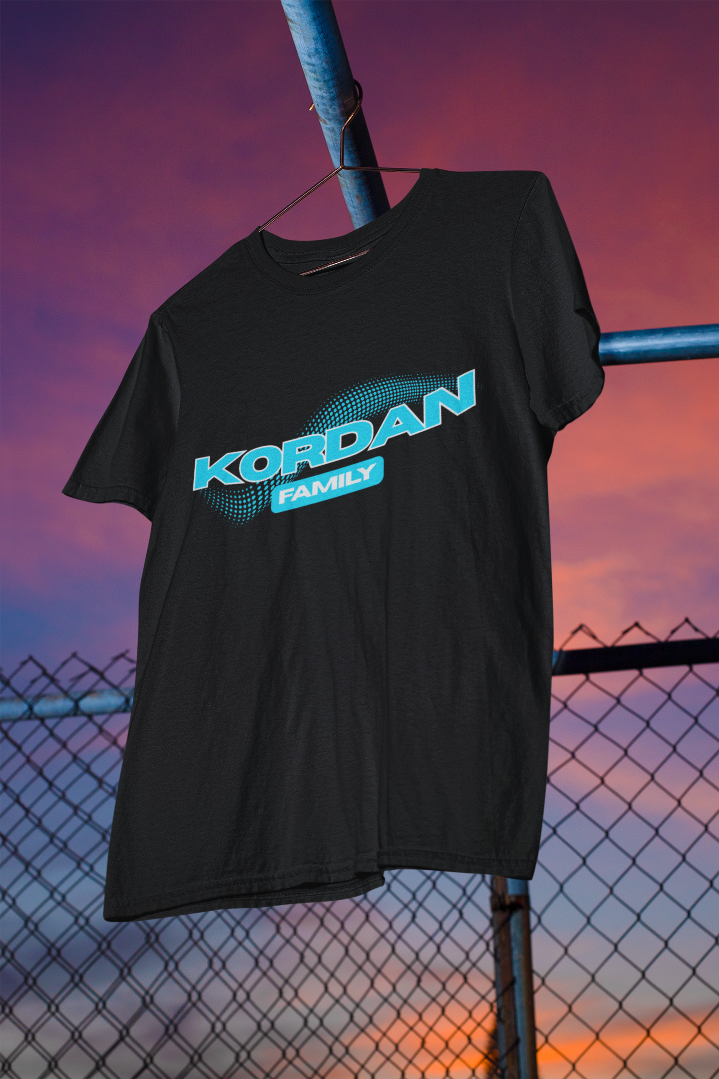 Koszulka czarna Kordan Family NEW