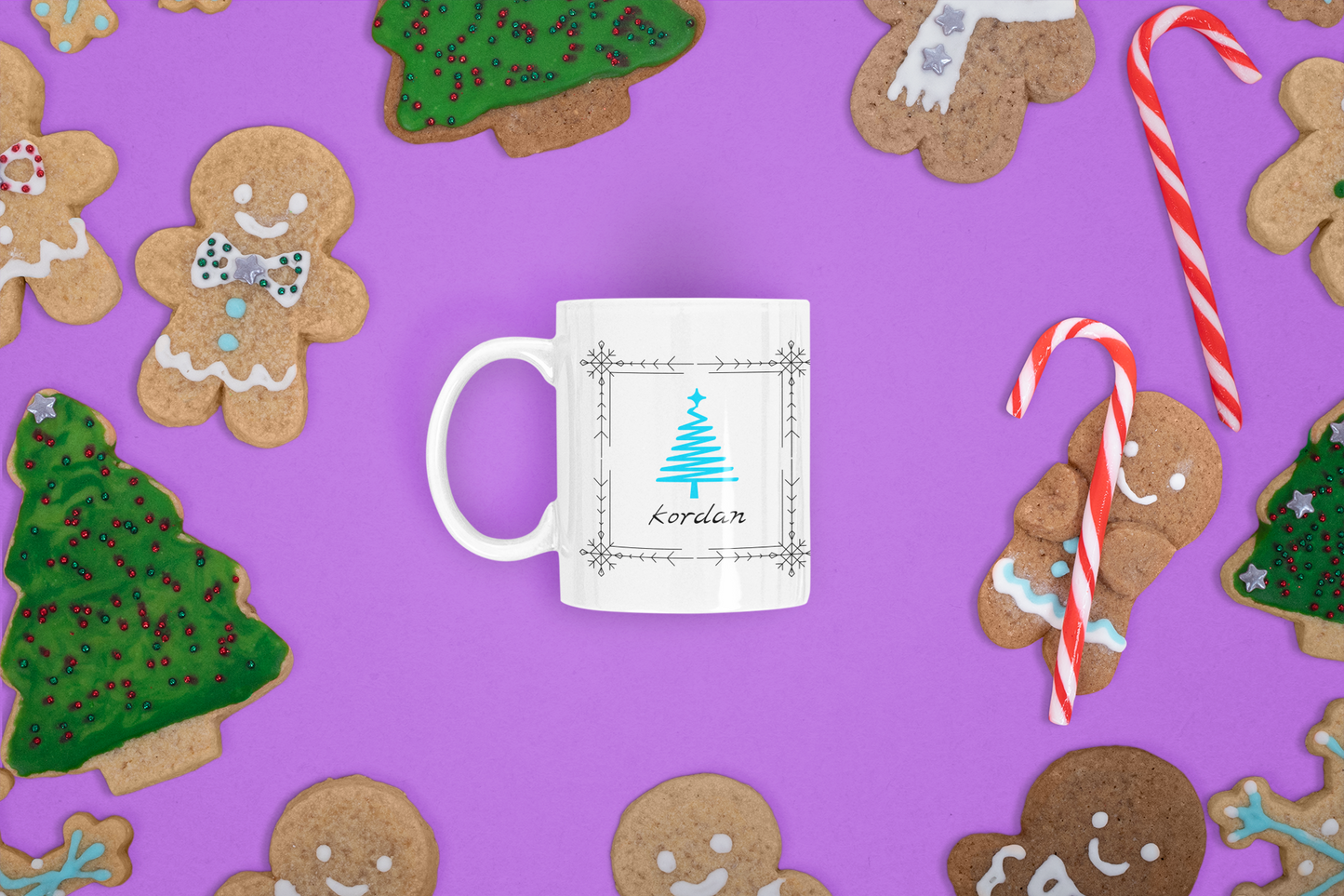 Kubek 11 Oz biały limitowana edycja świąteczna