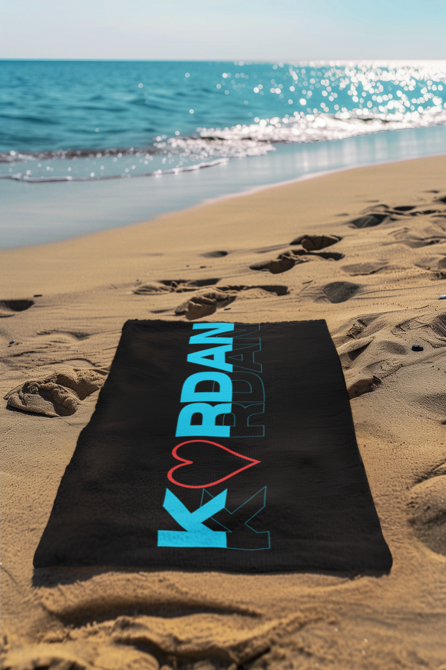 Ręcznik o wymiarach 70 cm na 150 cm  Kordan